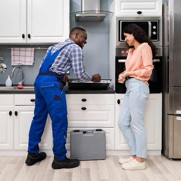 can you provide an estimate for cooktop repair before beginning any work in Sumpter WI